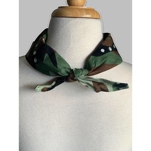 Camouflage CAMO Bandana Biker Do Rag Durga Head-Wrap Headband Dress UP Bling